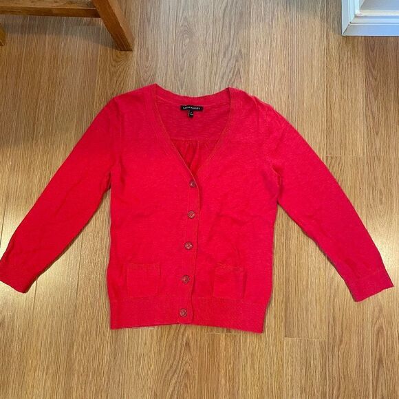 Laura Ashley Vintage Red Orange Cardigan – S - Picture 4 of 14